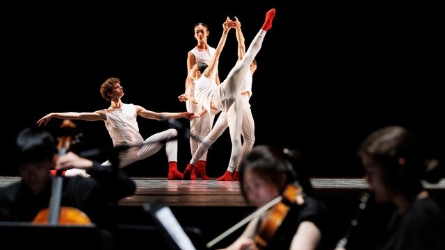 dancers performing on stage