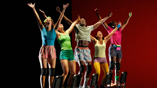 performers on a stage