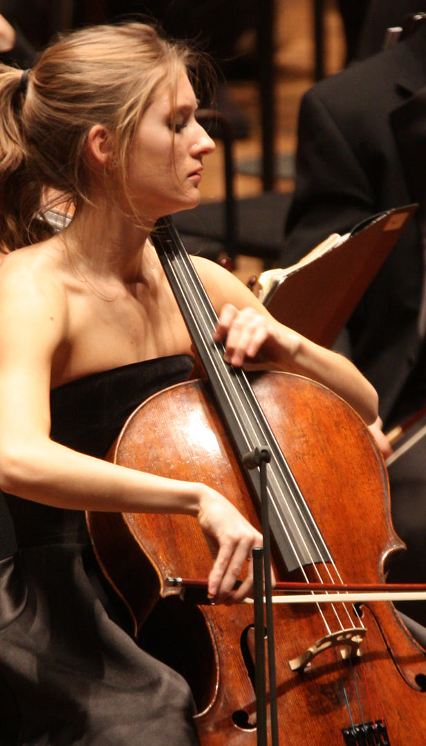 Juilliard Orchestra cello player