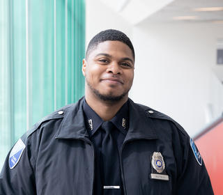 Portrait of Public Safety OfficerShamel Watson