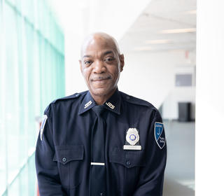 Portrait of Public Safety Officer Kevin Lewis