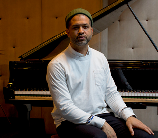 Jason Moran seated at piano