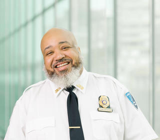 Portrait of Public Safety Officer Kevin Challenger