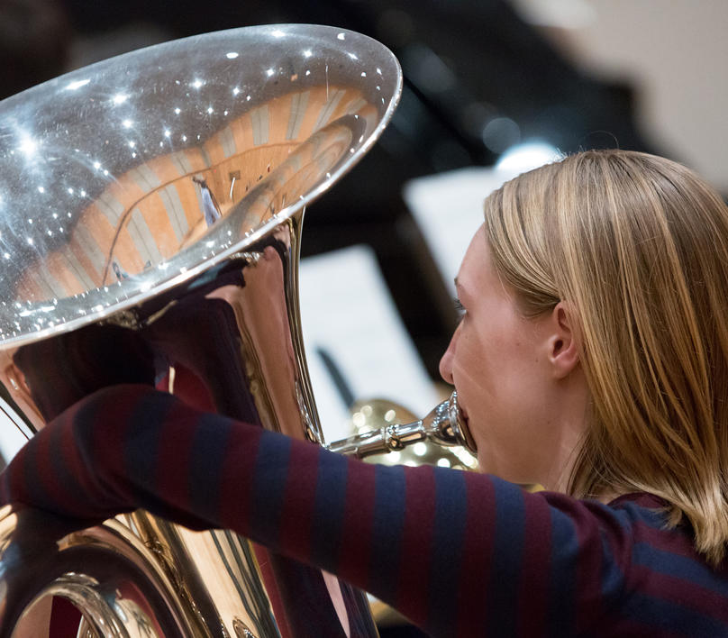 Tuba musician