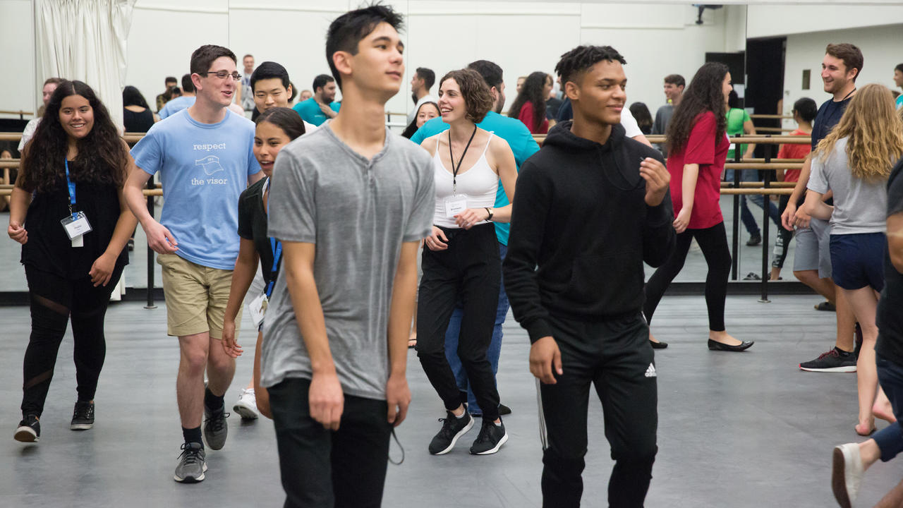 Dancer Terrance Matthews, and oboist Alexander Mayer with Bronwyn