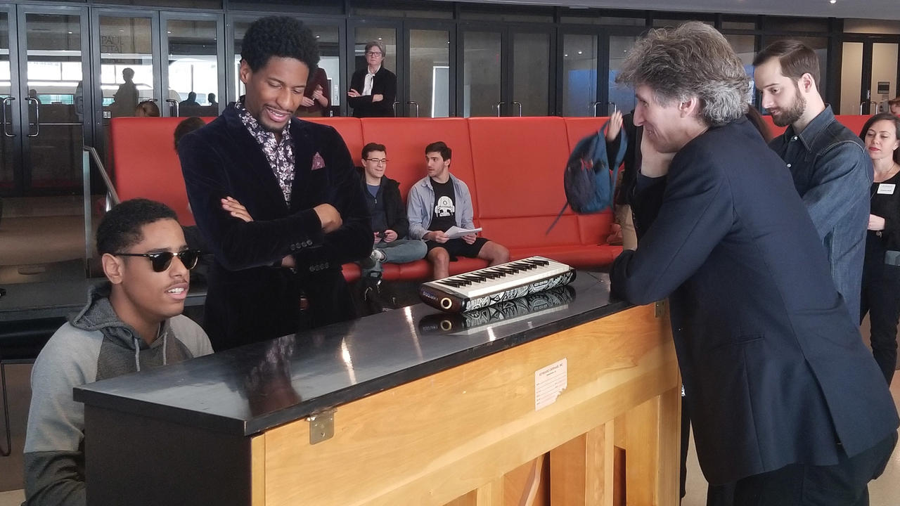 Who's in the Lobby event with Jon Batiste