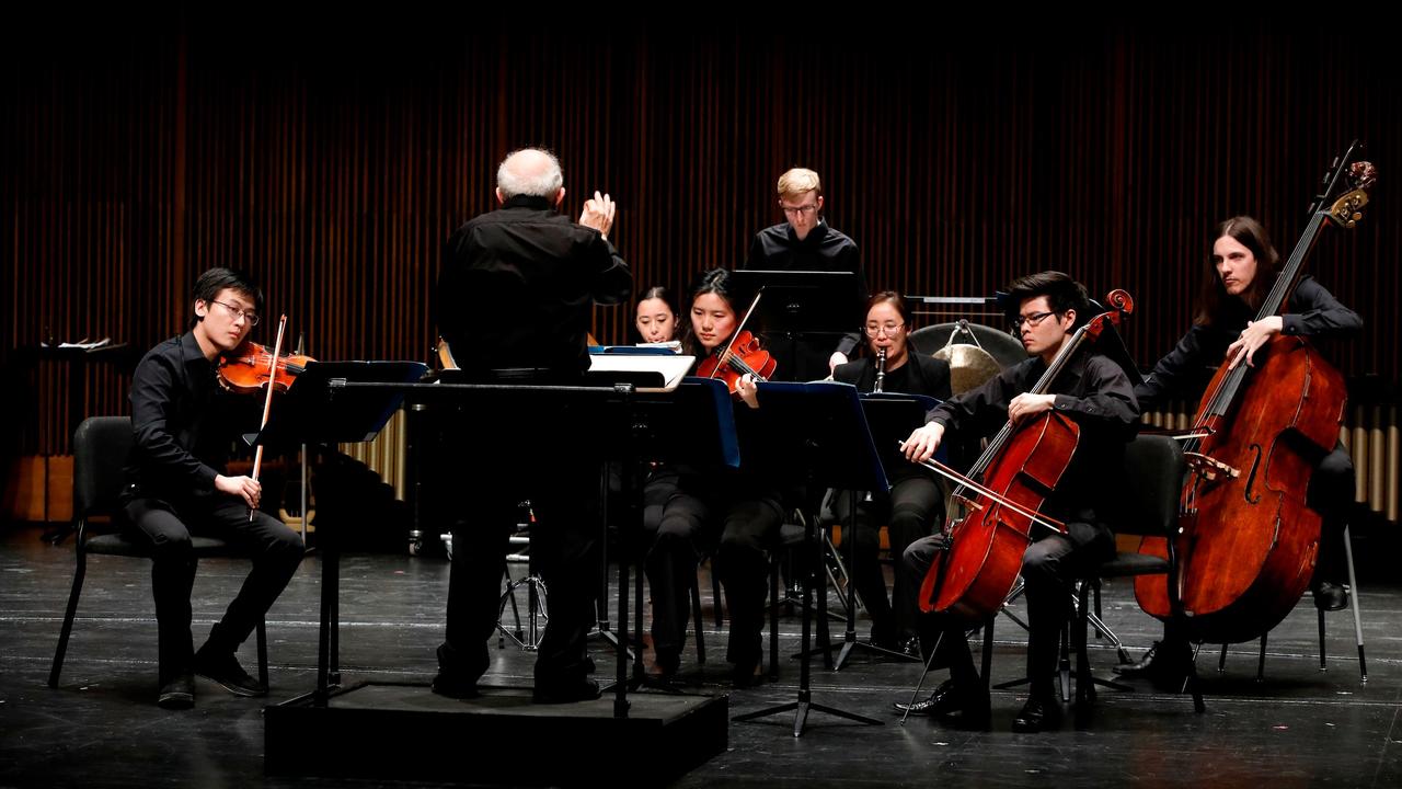 Conductor Joel Sachs and the New Juilliard Ensemble