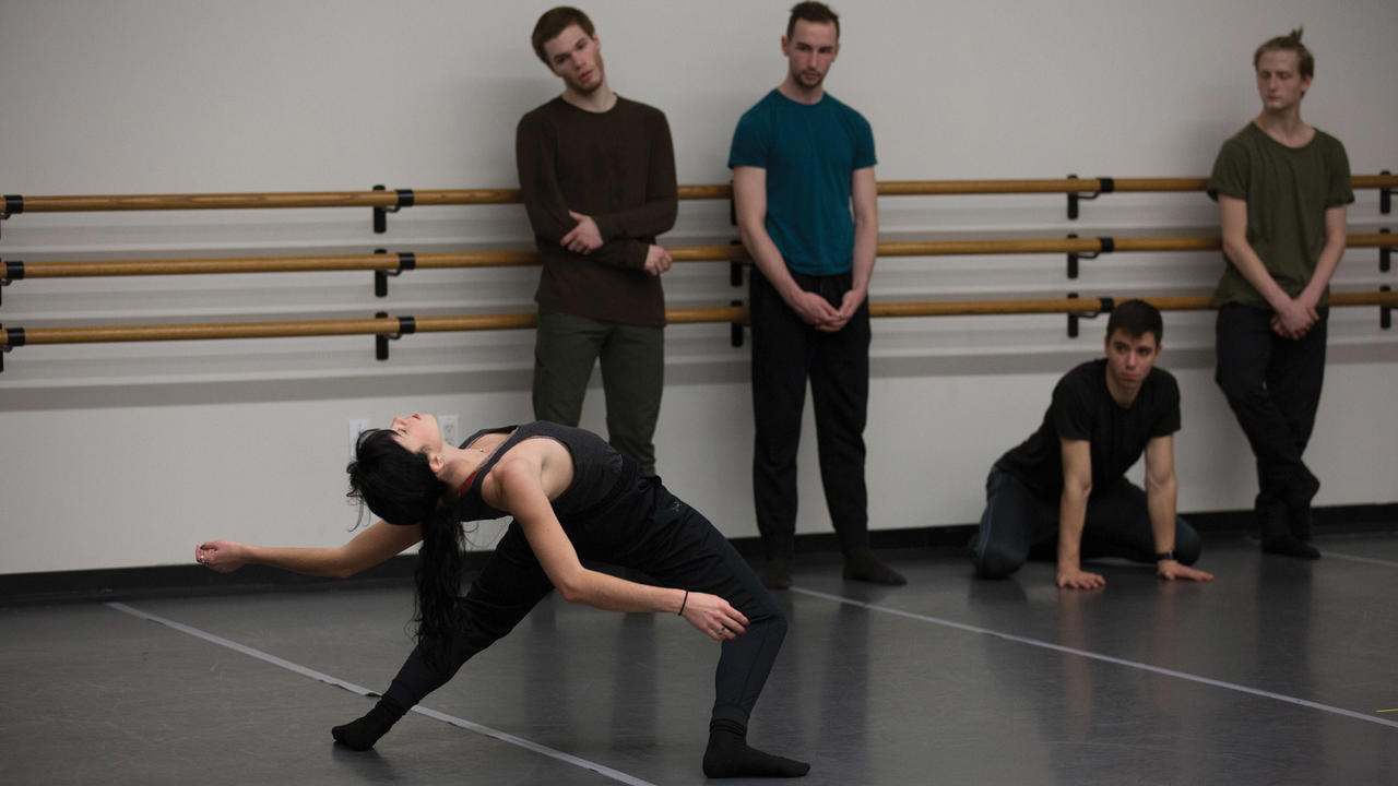 Fourth-year Madison Hicks in Gustavo Ramírez Sansano's 'A Thousand Thoughts'