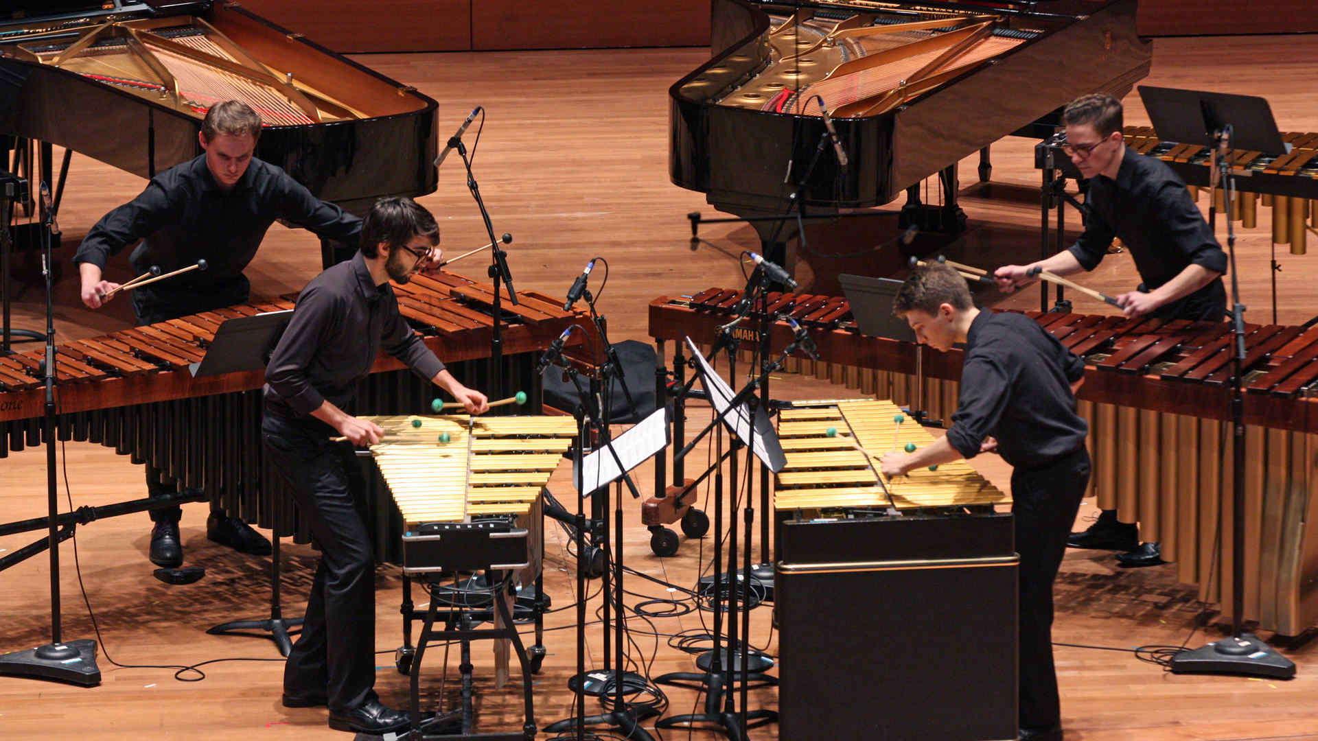 JuilliardPercussion Ensemble, shown in 2016