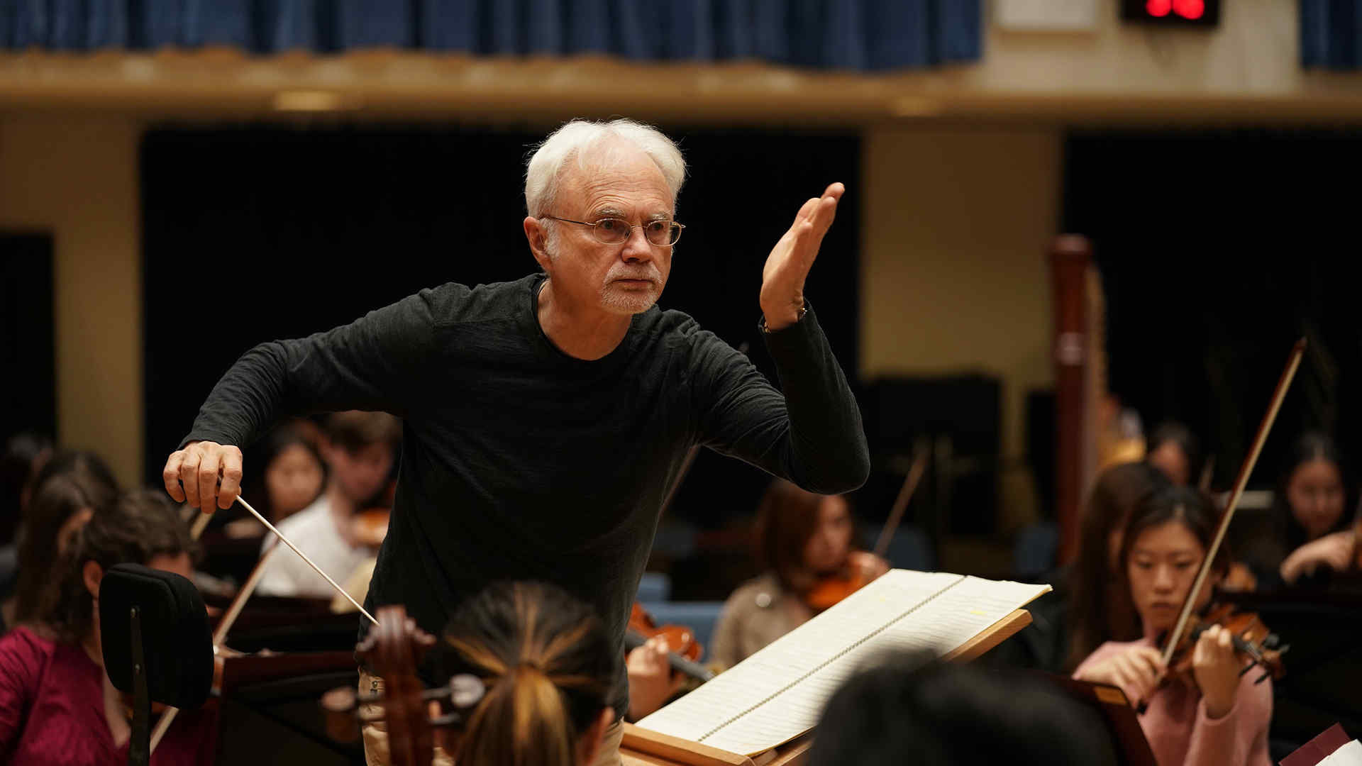 John Adams conducting