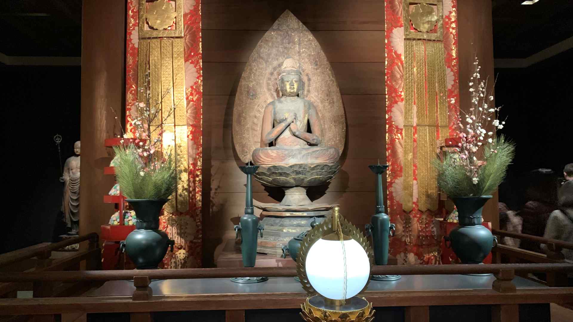 A Buddha statue at the Metropolitan Museum