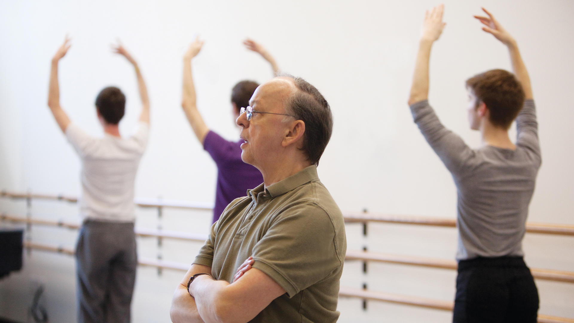 Lawrence Rhodes teaching