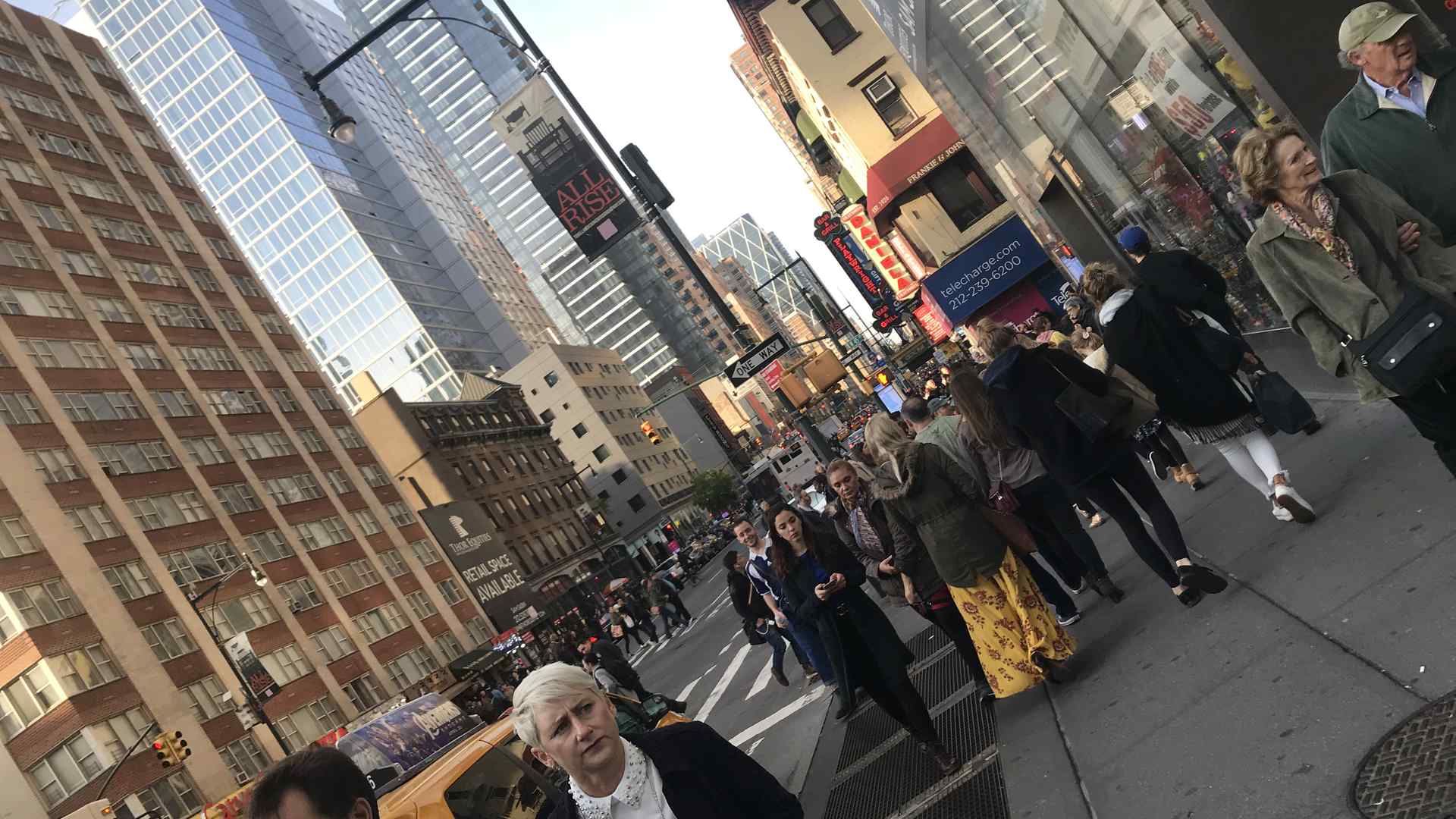 A new York City street