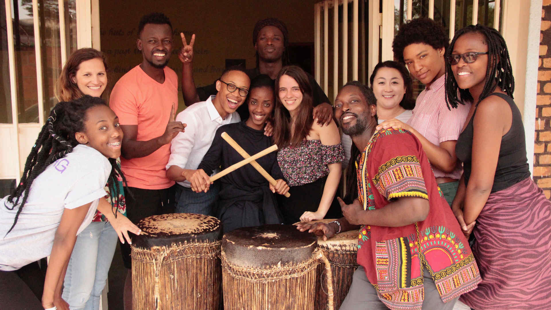 Gabriela and friends performing in Rwanda this summer