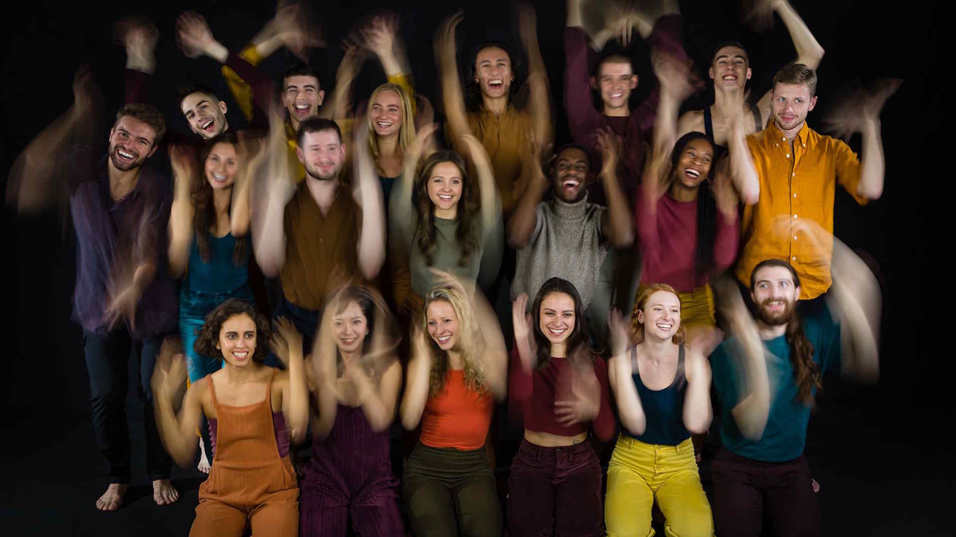 Fourth Year dance students in a group photo