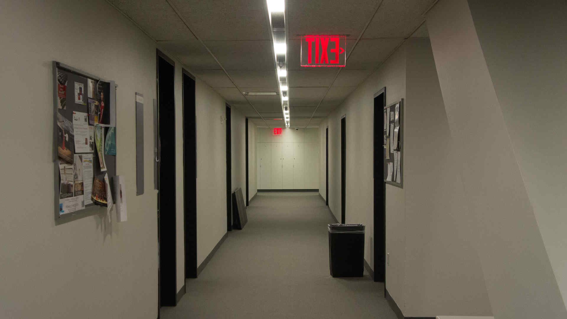 A hallway in Juilliard