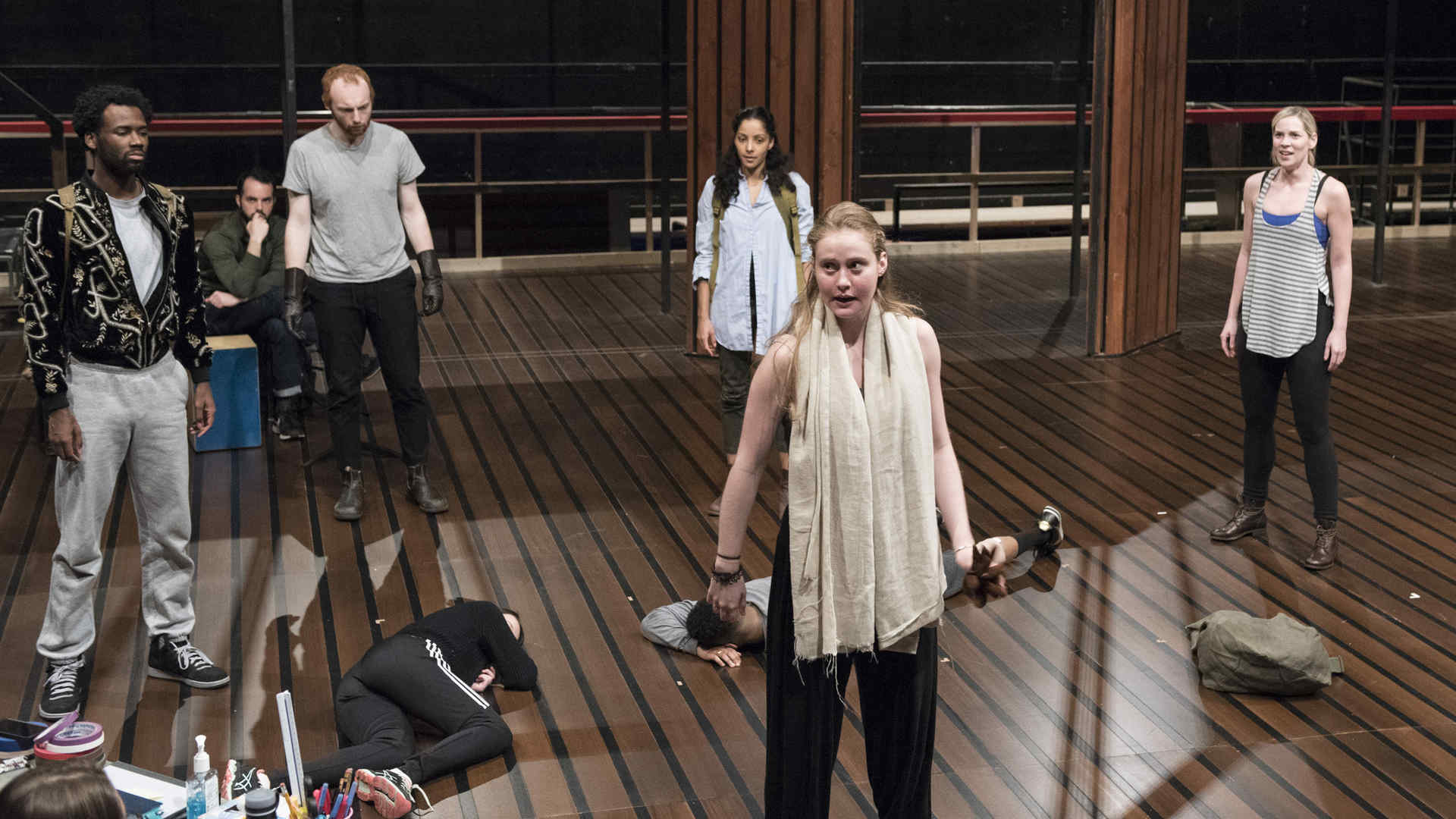 'Richard II' rehearsal