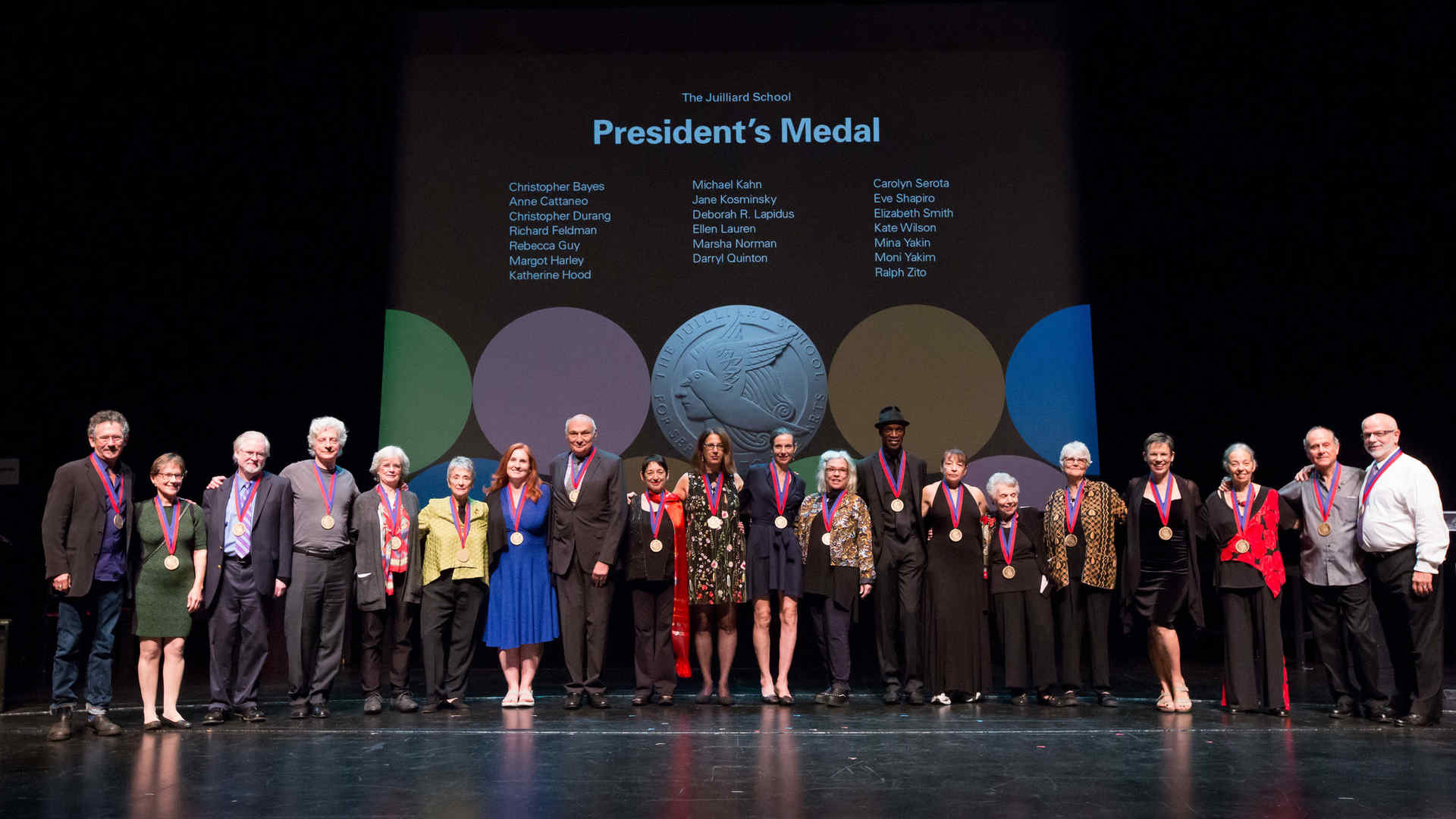 Drama 50th Presidents Medalists