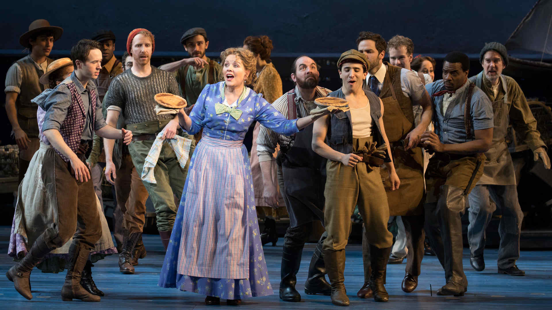 Renée Fleming and the company of 'Carousel'