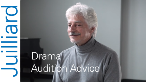 Richard Feldman giving drama audition advice