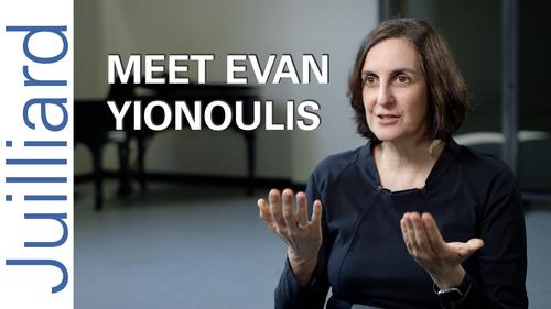Video: Evan Yionoulis, the new director of Juilliard's Drama Division, shares her theater history and vision for the school.