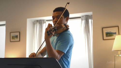 Randall Goosby Juilliard violinist video feature
