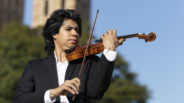 Christian Thomas Gonzales, Violin