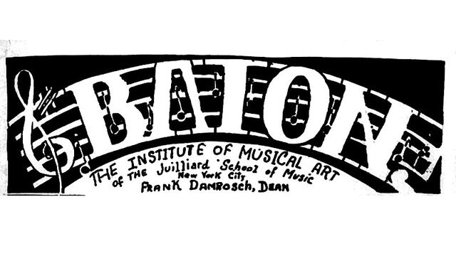 Stylized Baton magazine logo